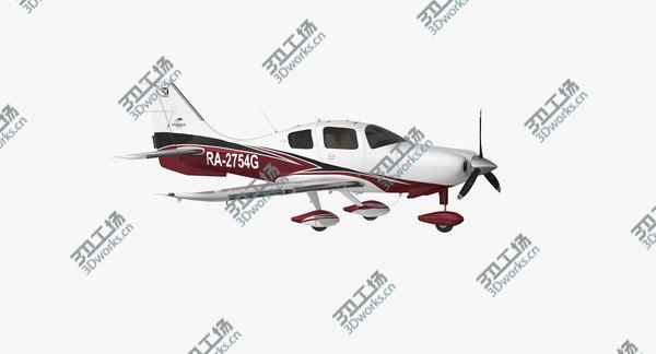 images/goods_img/20210312/Cessna Corvalis Rigged 3D Model model/3.jpg